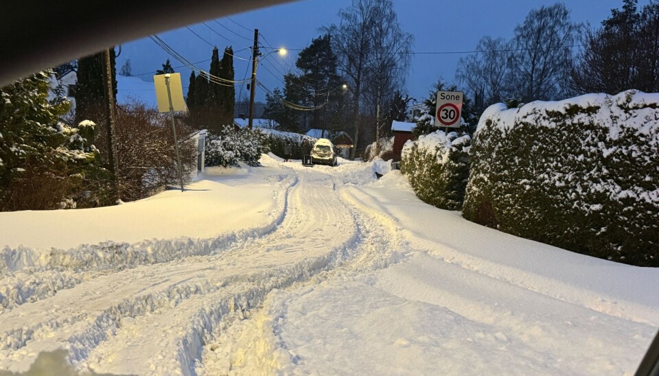 BRØYTING ENGASJERER: Innsender vil heller gi ro enn å klage.