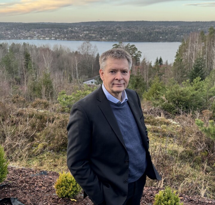 SVARTSKOG: Bjørn Richard Johansen er kommunestyremedlem for Nordre Follo Fremskrittspartiet og ivrer for større utbygging på Svartskog