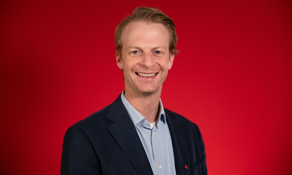 KLAR FOR 1. MAI: Håvard Therkelsen ser frem til 1. mai-markering på Kolbotn.