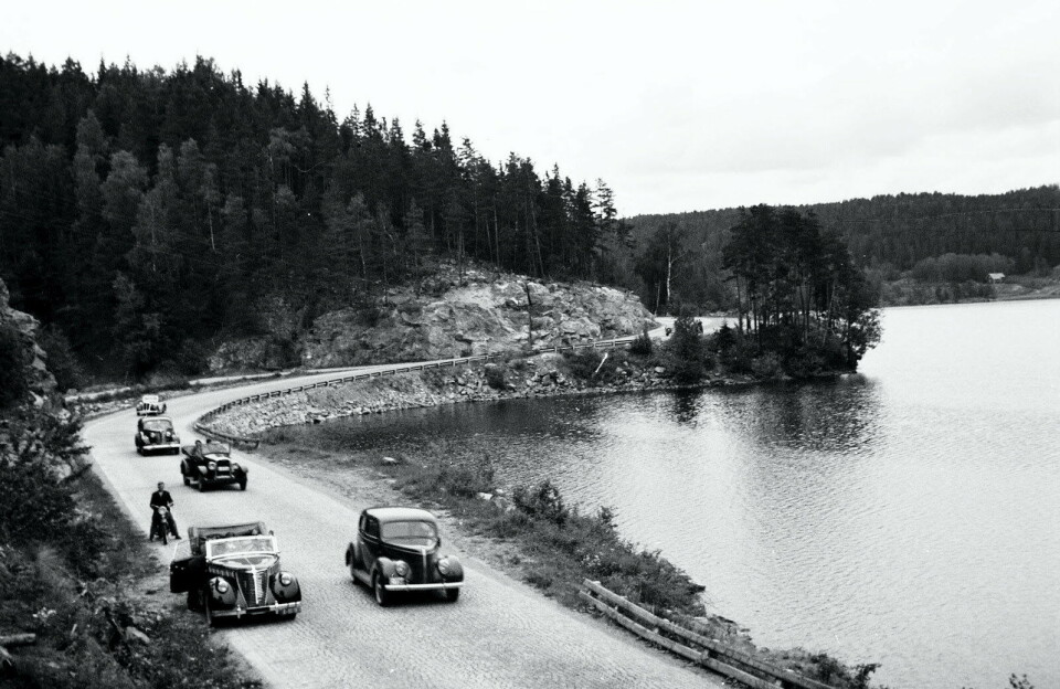 ET MOTORMEKKA: Gamle Mossevei har tiltrukket seg motormiljøet siden den ble åpnet.