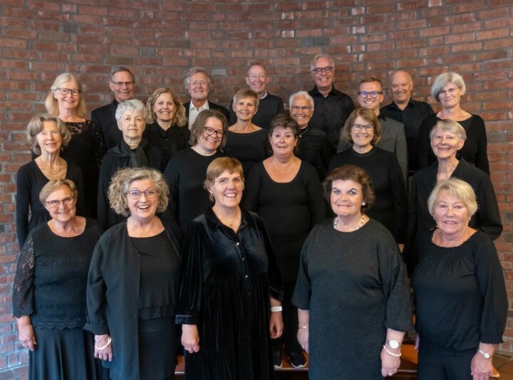 TO KONSERTER: Sofiemyr kammerkor skal holde to konserter i helgen.