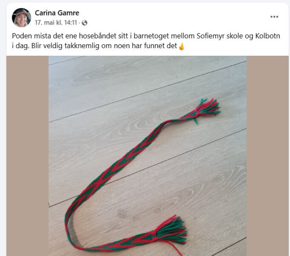 Søljer og hosebånd på avveie: – Har du funnet noe?