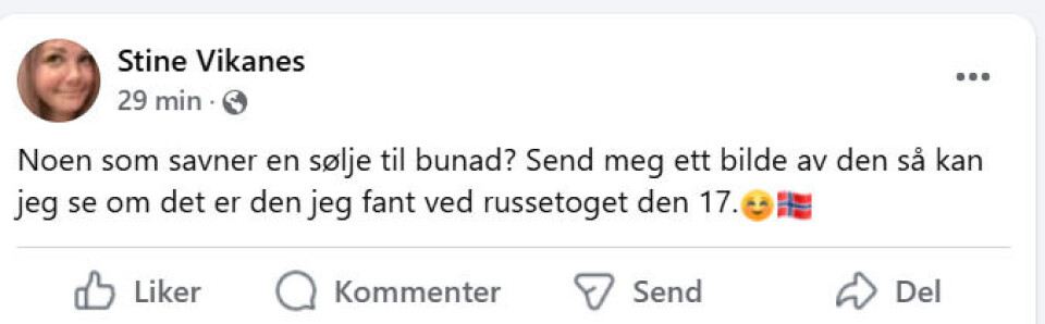 Søljer og hosebånd på avveie: – Har du funnet noe?