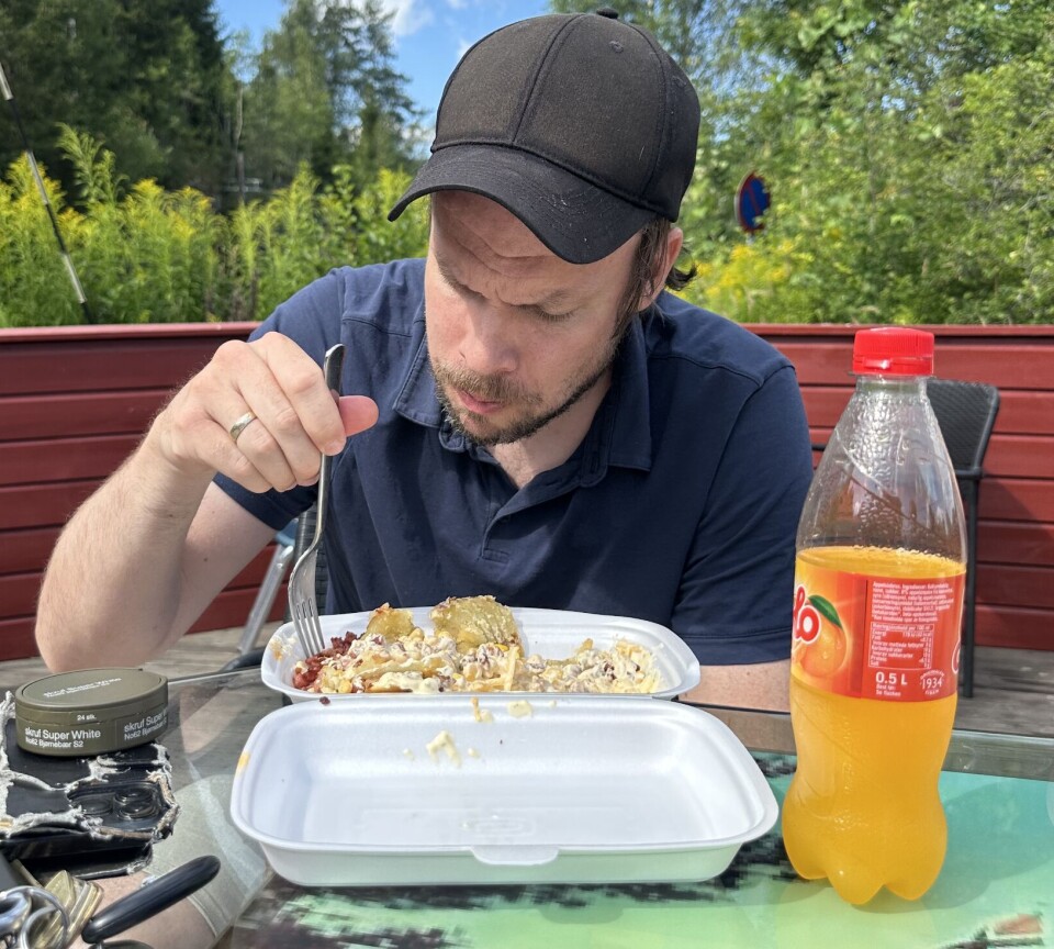 ENEBAKK: Ruud var den eneste i testpanelet som savnet bakt potet i den bakte poteten.