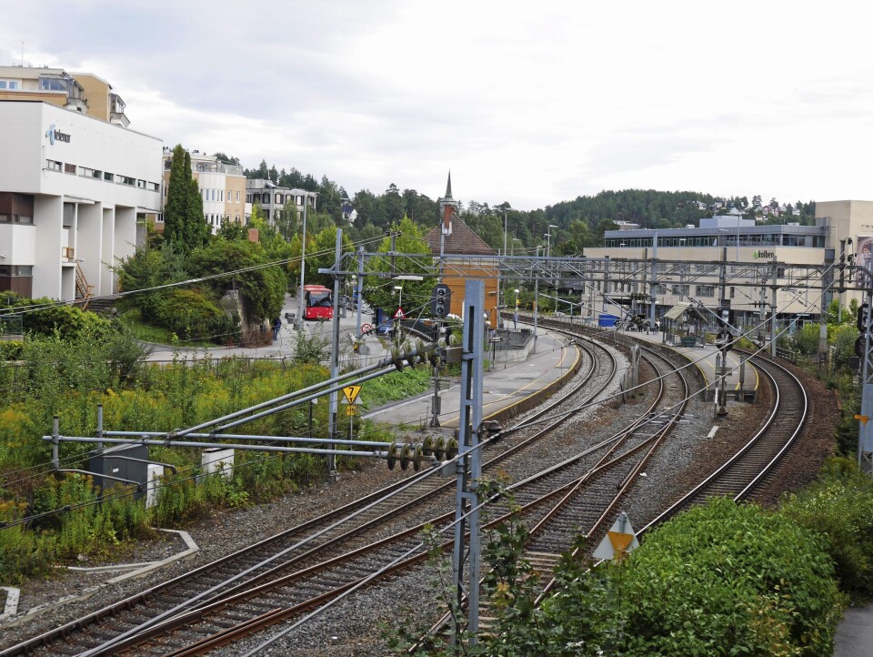 I DAG: Slik ser det ut i sentrum i dag. Slik blir det neppe om noen år når 1200 nye boliger skal bygges her. I DAG: Slik ser det ut i sentrum i dag. Slik blir det neppe om noen år når 1200 nye boliger skal bygges her.