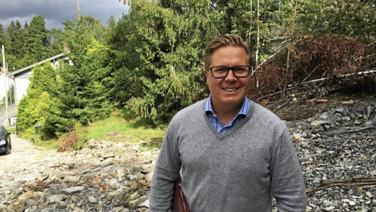 TROR PÅ FREMTIDEN: Andreas Wilsgård og hans AEKO EIendom er i kraftig vekst. Han tror mange sitter på bolig-skatter uten å vite alt det spennende som kan gjøres med tomten eller bygningene.