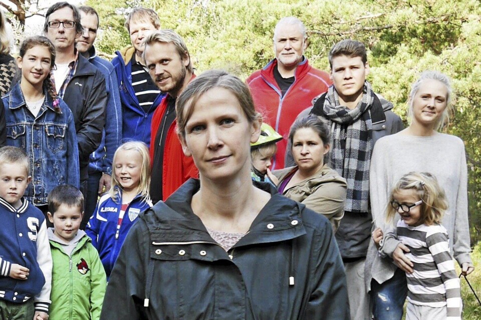 BEKYMRET FOR SKOGEN: – Skogen på Rikeåsen er en lunge for oss, sier Ragnhild Heyerdahl. Foto: Yana Stubberudlien. BEKYMRET FOR SKOGEN: – Skogen på Rikeåsen er en lunge for oss, sier Ragnhild Heyerdahl. Foto: Yana Stubberudlien.