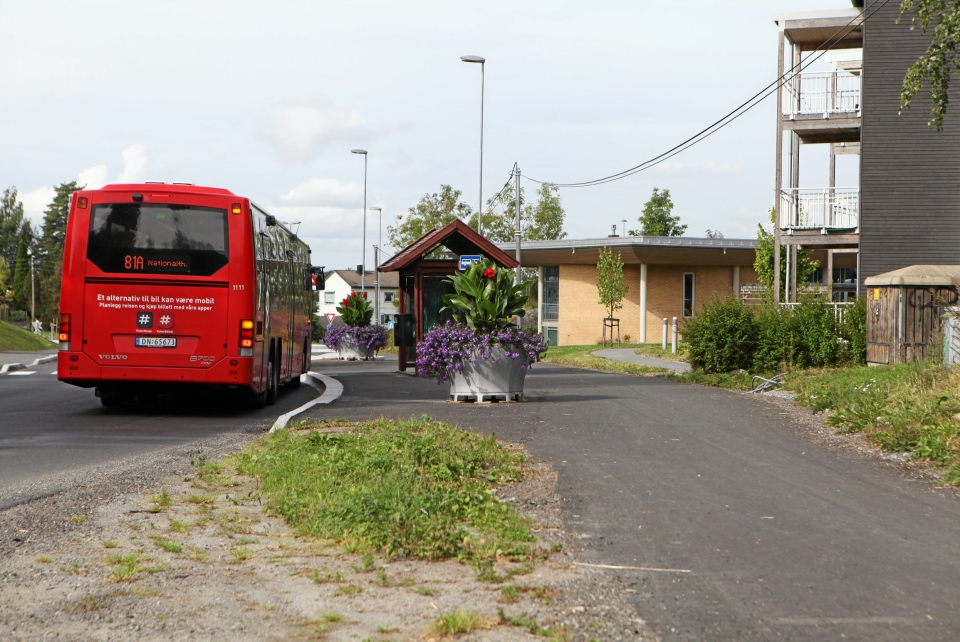 HAR OGSÅ FÅTT RUTEENDRING: (1A-bussen, her fotografert på Tårnåsen, har også fått nye rutetider.