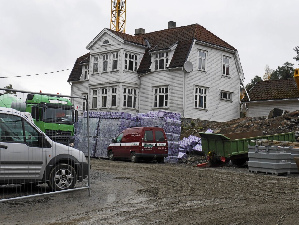 98 ÅR GAMMEL: Villa Breskekjær i Ormerudveien 10. Foto: Yana Stubberudlien. 98 ÅR GAMMEL: Villa Breskekjær i Ormerudveien 10. Foto: Yana Stubberudlien.