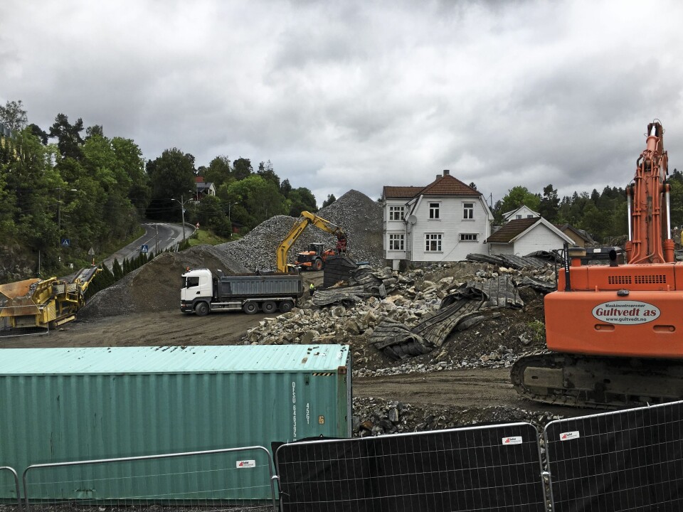 BYGGEPLASSEN: Slik ser planområdet ut i dag. BYGGEPLASSEN: Slik ser planområdet ut i dag.