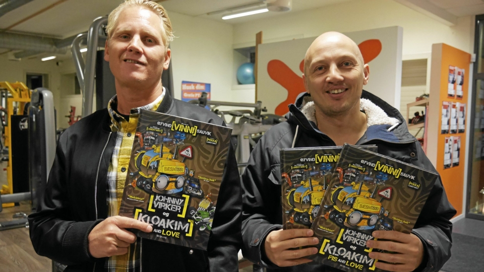 Øyvind 'Vinni' Sauvik og Pekka Lundefaret lanserer ny bok om Johnny Virker