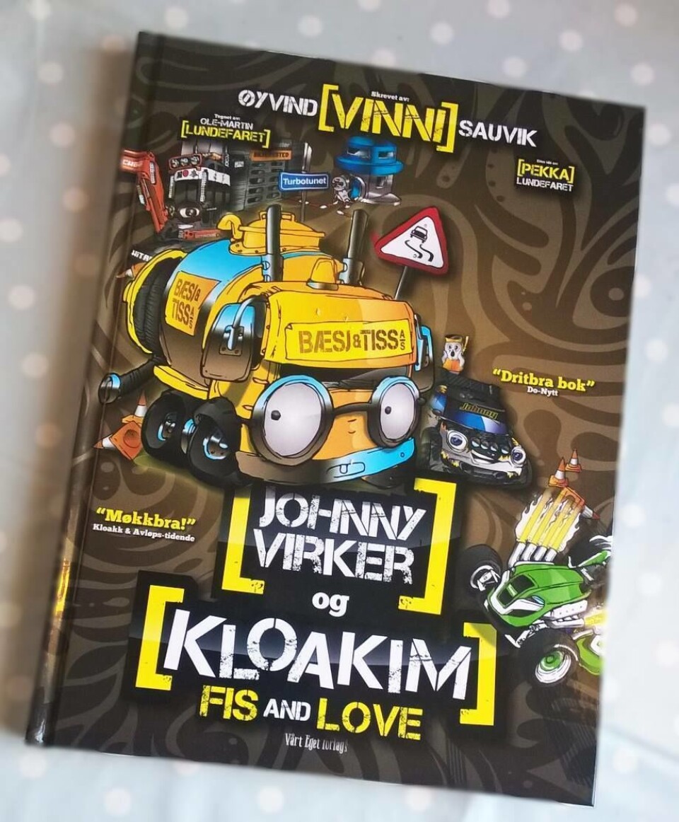 HER ER BOKEN: Slik ser coveret ut! HER ER BOKEN: Slik ser coveret ut!