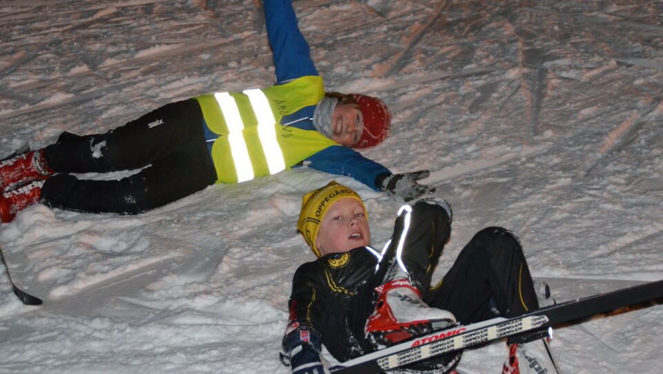 STORKOSTE SEG: Det er ingen tvil om at skigruppen i OIs medlemmer setter mer pris på årets første løyper enn de fleste. Dette har de ventet på lenge! STORKOSTE SEG: Det er ingen tvil om at skigruppen i OIs medlemmer setter mer pris på årets første løyper enn de fleste. Dette har de ventet på lenge!