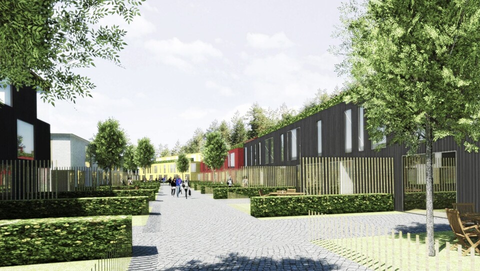 SLIK BLIR DET: Når boligfeltet på Skogsåsen står ferdig, kommer det til å bli noe sånt som dette. SLIK BLIR DET: Når boligfeltet på Skogsåsen står ferdig, kommer det til å bli noe sånt som dette.