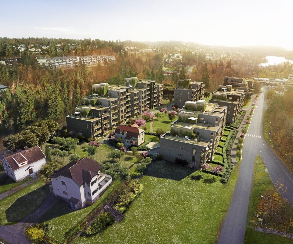 SLIK BLIR DET: Når Kolbotn Hage står ferdig, kommer det til å se omtrent ut som dette. SLIK BLIR DET: Når Kolbotn Hage står ferdig, kommer det til å se omtrent ut som dette.
