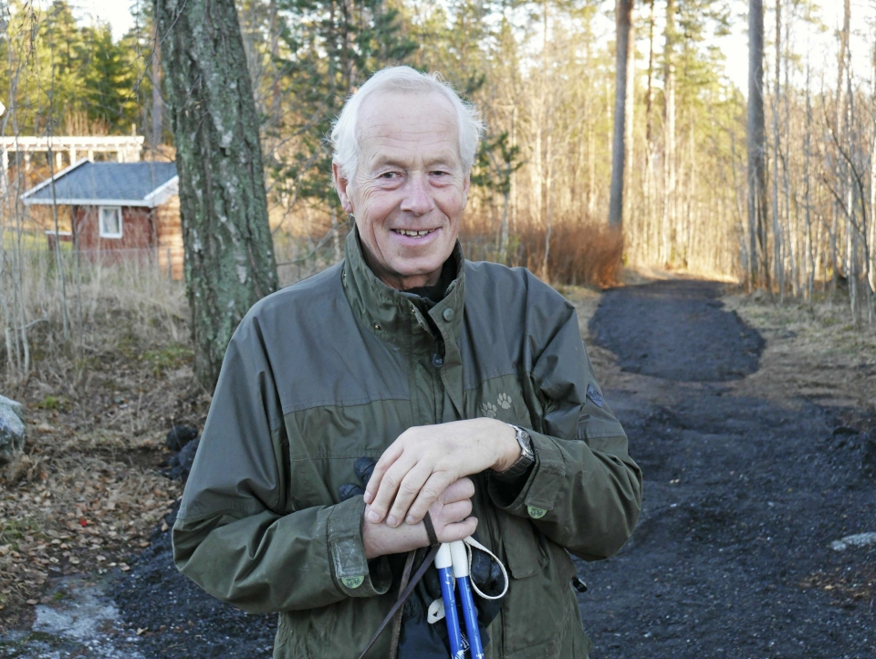 PÅ TUR: Harald Lundstedt.