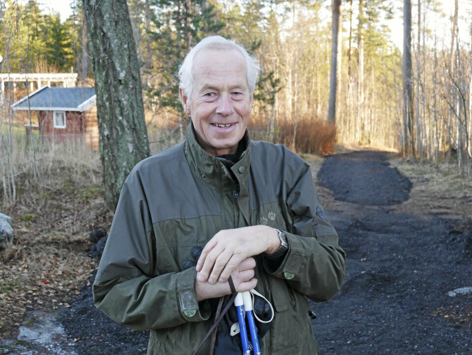 PÅ TUR: Harald Lundstedt. PÅ TUR: Harald Lundstedt.