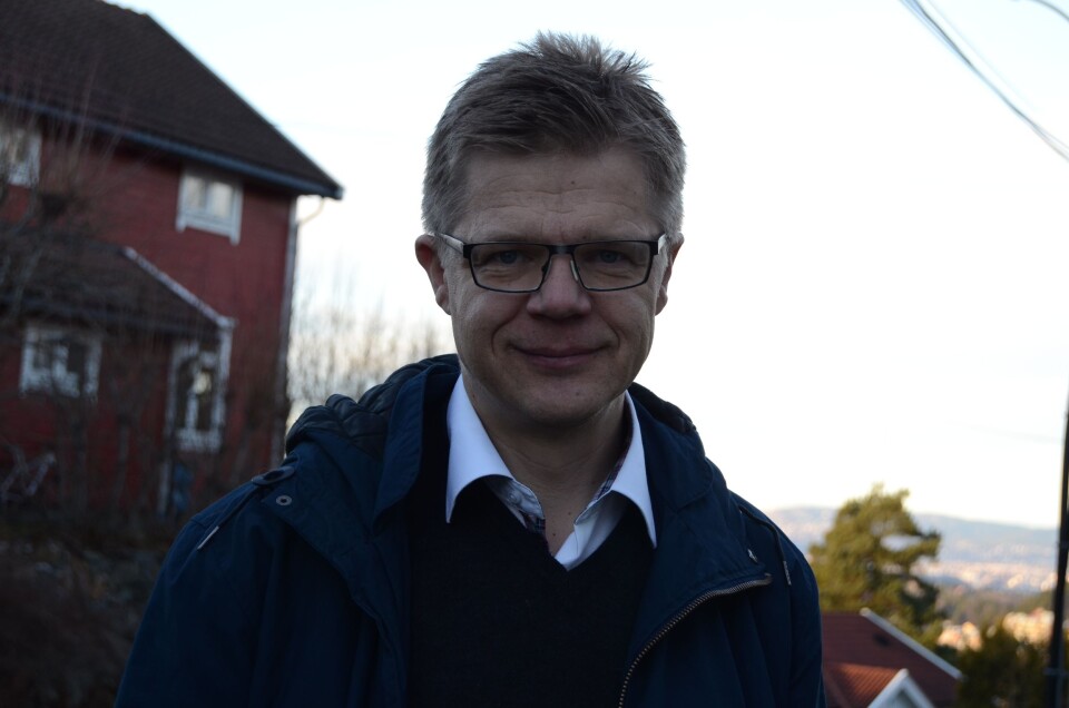 BLÅSER IKKE I KORPSET: Frode Saastad elsker korpset sitt. Det merkes. BLÅSER IKKE I KORPSET: Frode Saastad elsker korpset sitt. Det merkes.