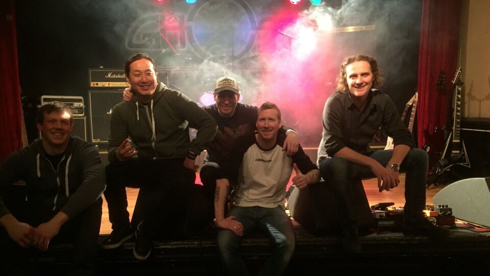 KLARE MED NY PLATE: Bandet Ghost Avenue består av Magnus Liseter, Kim Sandvik, Petter Lein, André Berger og Thomas Eljarbø. Nå er de klare med sitt andre album på Pitch Black Records. KLARE MED NY PLATE: Bandet Ghost Avenue består av Magnus Liseter, Kim Sandvik, Petter Lein, André Berger og Thomas Eljarbø. Nå er de klare med sitt andre album på Pitch Black Records.