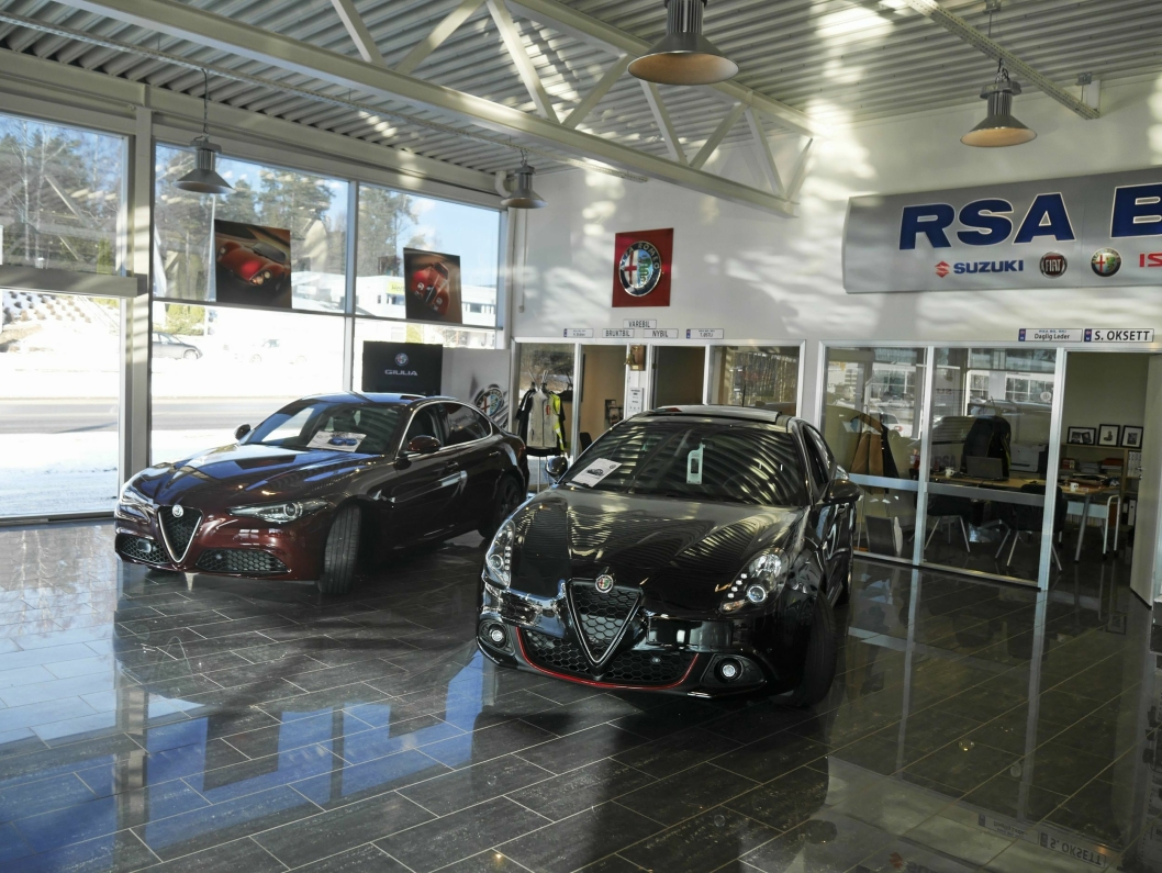 SPENNENDE MERKE: RSA Bil selger også Alfa Romeo.