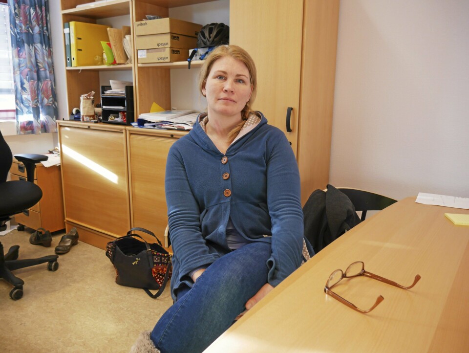 FØLGER OPP: Virksomhetsleder Heidi Tomten i UTE i Oppegård kommune. FØLGER OPP: Virksomhetsleder Heidi Tomten i UTE i Oppegård kommune.