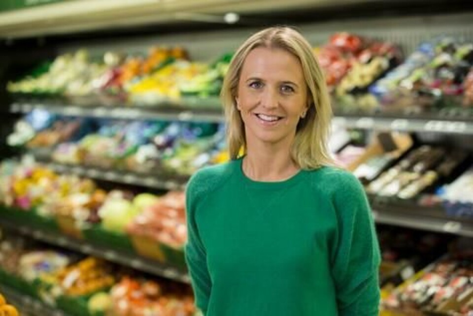 GOD ØKNING: Kommunikasjonssjef Kristine Arvin i Kiwi er fornøyd med tallene så langt i år. GOD ØKNING: Kommunikasjonssjef Kristine Arvin i Kiwi er fornøyd med tallene så langt i år.