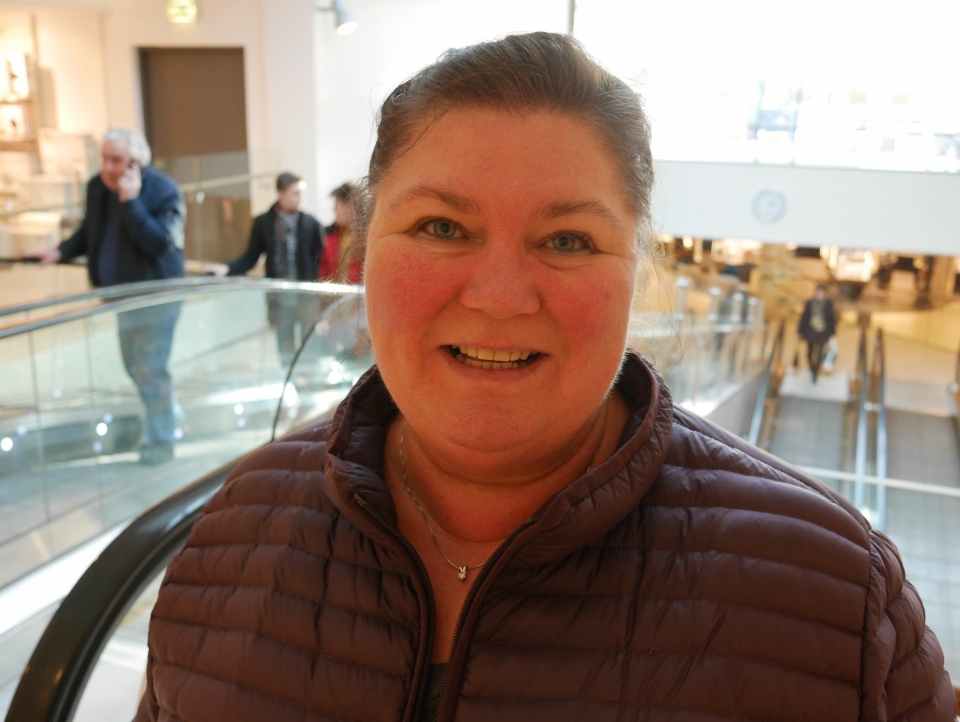 GLAD I MEGA: Liv-Berit Amundsveen (51) fra Trollåsen.