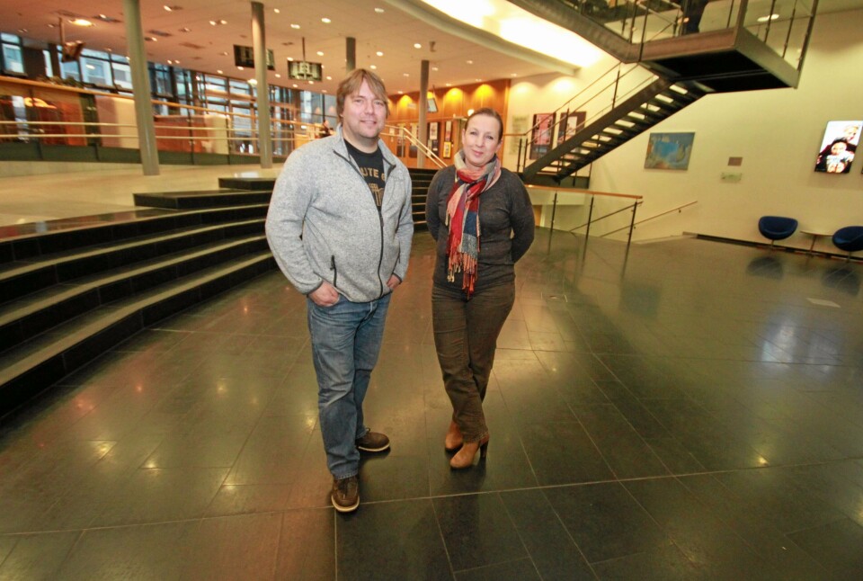 UKM-KLARE:Leder for UKM Christian Lund og jurymedlem Hanne Gundersveen fra kulturskolen er klare for søndagens UKM i Kolben. UKM-KLARE:Leder for UKM Christian Lund og jurymedlem Hanne Gundersveen fra kulturskolen er klare for søndagens UKM i Kolben.