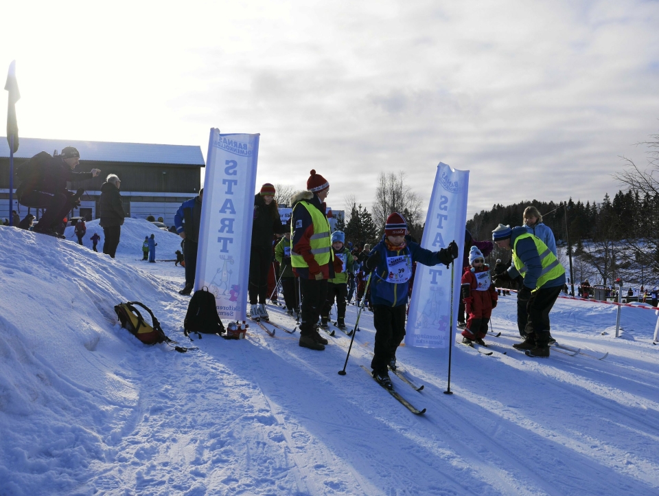 MORO I FJOR: Barnas Holmenkolldag på Østre Greverud, 14. februar 2016.