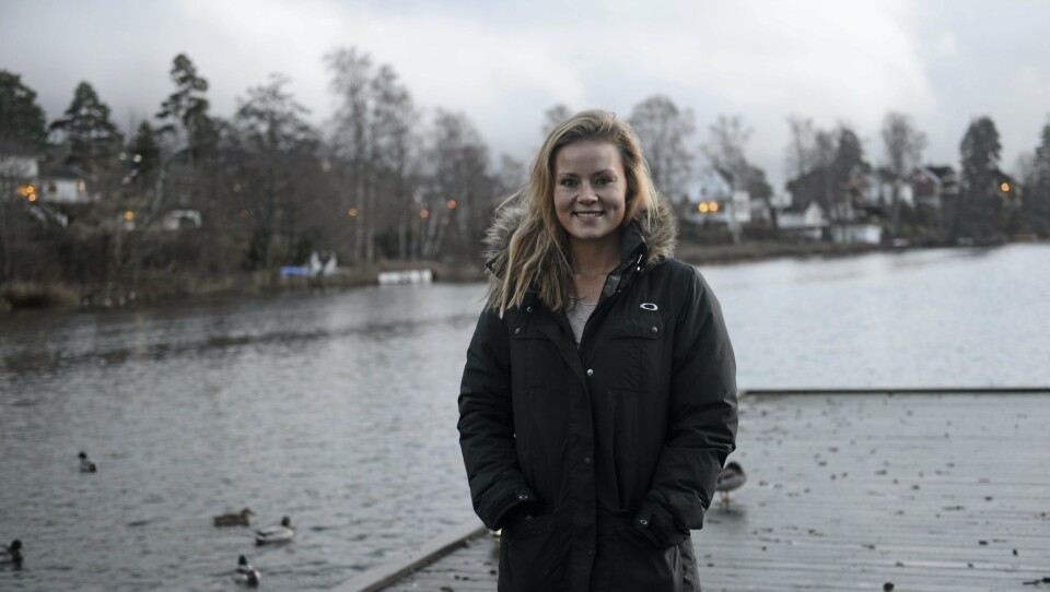 SMILER BRETT: Helene Olafsen, her fotografert på sin gamle hjemplass Kolbotn, kan altså gå helt til topps i NRKs Mesternes Mester. SMILER BRETT: Helene Olafsen, her fotografert på sin gamle hjemplass Kolbotn, kan altså gå helt til topps i NRKs Mesternes Mester.