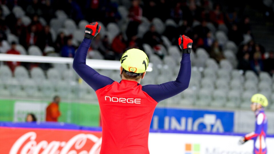 GULLVINNEREN: Eirik Knudsen Gåseidnes tok gull på 777 meter!