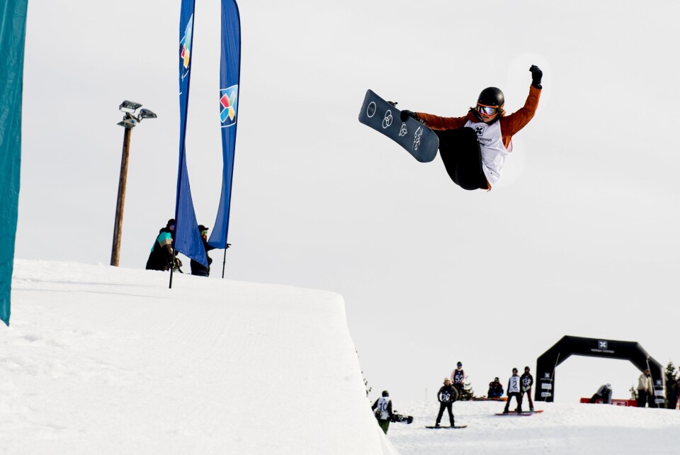 INGEN STORE COMEBACKPLANER: Det kom overraskende på mange at Helene Olafsen plutselig sto på toppen av seierspallen i en konkurranse igjen, men det var bare for moro, skal vi tro snowboard-stjernen fra Oppegård. ( INGEN STORE COMEBACKPLANER: Det kom overraskende på mange at Helene Olafsen plutselig sto på toppen av seierspallen i en konkurranse igjen, men det var bare for moro, skal vi tro snowboard-stjernen fra Oppegård. (