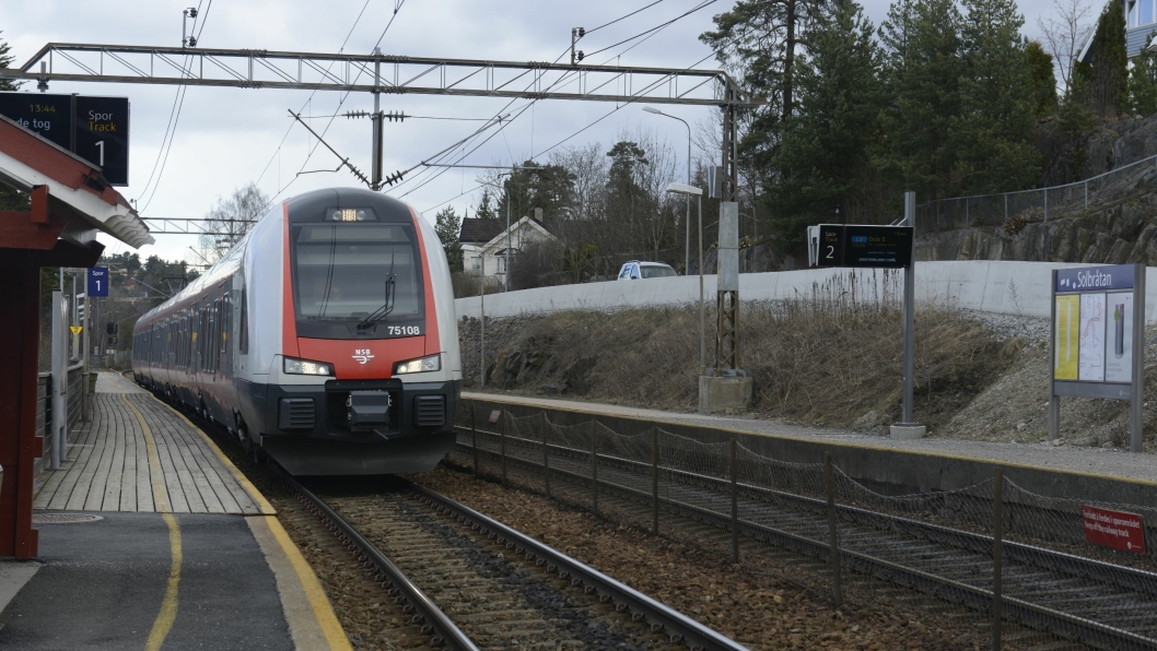 INNSTILTE TOG: Både L2 og L22 vil være innstilt mellom 10. og 14. april på grunn av arbeider på Oslo S.