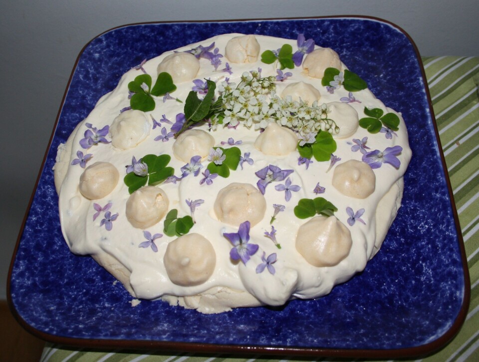 SOMMERFRISTELSE: Pavlova er en fristelse og en suksess i hvert selskap. SOMMERFRISTELSE: Pavlova er en fristelse og en suksess i hvert selskap.