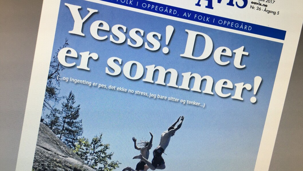 LES VÅR SOMMERAVIS: Oppegård Avis sin sommeravis er full av godt sommerstoff. LES VÅR SOMMERAVIS: Oppegård Avis sin sommeravis er full av godt sommerstoff.
