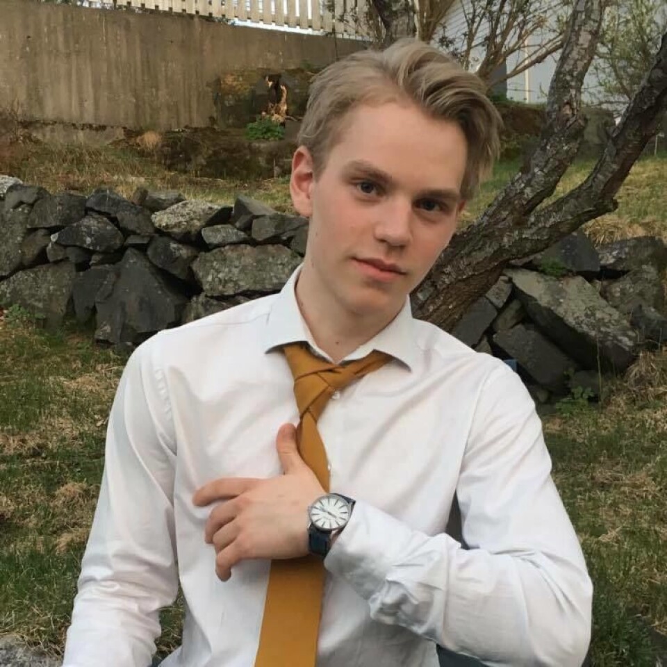 SPILTE I OPERAEN: Edvard Sandbakken avsluttet hele seremonien i operaen sist fredag. SPILTE I OPERAEN: Edvard Sandbakken avsluttet hele seremonien i operaen sist fredag.