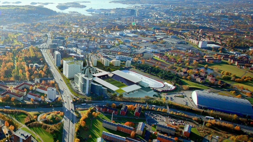 SLIK KAN DET SE UT: Oversiktsbildet viser hvordan anlegget til PNB kan se ut fra luften, sett fra sør. Planområdet krysses på langs av E6, og strekker seg fra Taraldrudkrysset i sør til Taraldrud kontrollstasjon i nord. Til venstre på bildet ser du Snipetjernvassdraget.. SLIK KAN DET SE UT: Oversiktsbildet viser hvordan anlegget til PNB kan se ut fra luften, sett fra sør. Planområdet krysses på langs av E6, og strekker seg fra Taraldrudkrysset i sør til Taraldrud kontrollstasjon i nord. Til venstre på bildet ser du Snipetjernvassdraget..