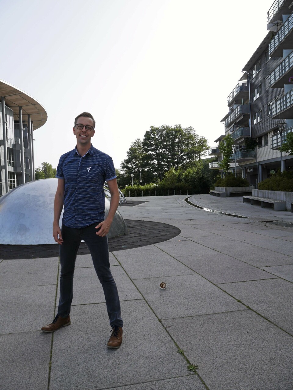 KLAR FOR Å GI ALT: Nicholas Wilkinson er valgt inn som stortingsrepresentant for SV på Akeshusbenken. Han gleder seg til dette.. KLAR FOR Å GI ALT: Nicholas Wilkinson er valgt inn som stortingsrepresentant for SV på Akeshusbenken. Han gleder seg til dette..