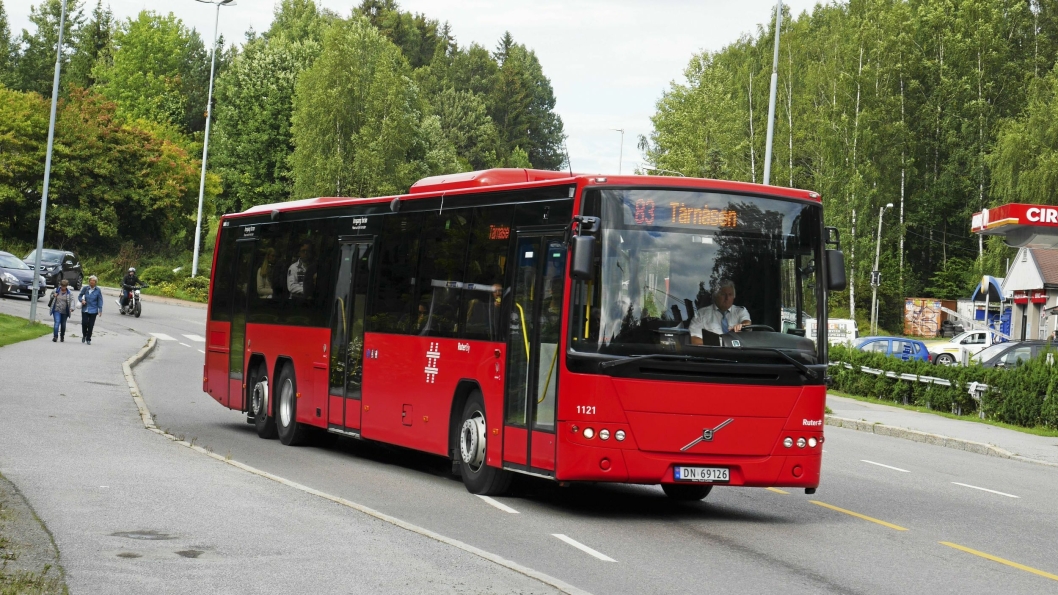 PÅVIRKES: 83-bussen til og fra storbyen blir påvirket av helgens maraton i Oslo.