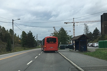 Kjør den nye bussruten gjennom syd - meter for meter - stopp for stopp