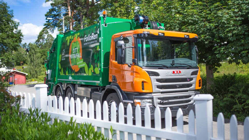 SLIK SER DE UT: Her er de nye biogass-drevne renovasjonsbilene som skal hente avfallet. SLIK SER DE UT: Her er de nye biogass-drevne renovasjonsbilene som skal hente avfallet.