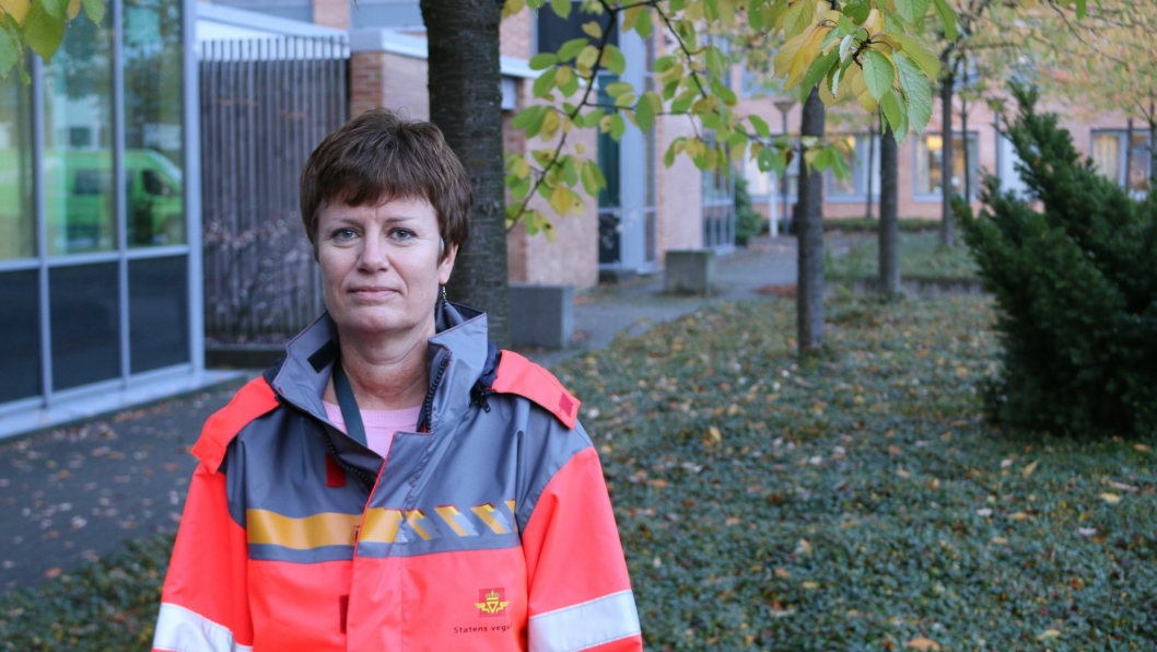 MANGE ULYKKER: Utforkjøringsulykker er den vanligste alvorlige ulykkestypen her i distriktet, opplyser seksjonsleder Marita Birkeland i Statens vegvesen, Vegavdeling Akershus.