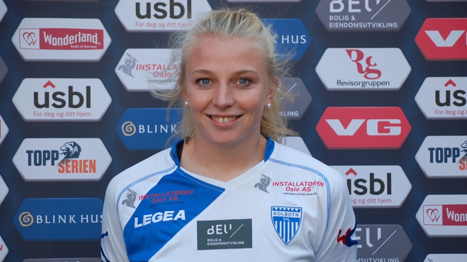 FÅR SJANSEN: Ina Gausdal får sin etterlengtede debut på landslaget! FÅR SJANSEN: Ina Gausdal får sin etterlengtede debut på landslaget!