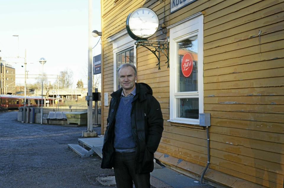 PENDLER: Konsernsjef i NSB, Geir Isaksen, pendler selv fra Kolbotn til Oslo.