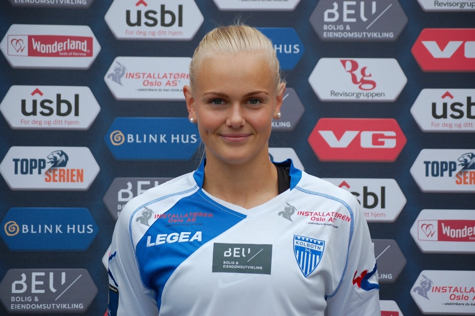KLAR FOR U23: Karia Sævik skal nok en gang spille med flagget på brystet.