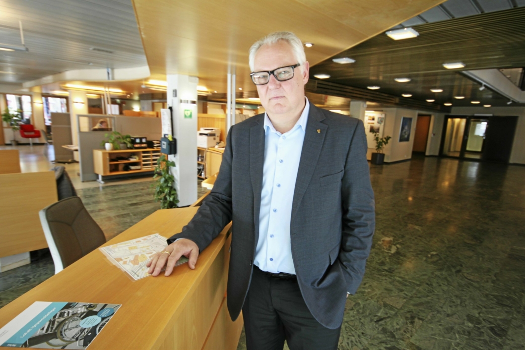 ER UENIG: Konstituert rådmann Lars Henrik Bøhler mener kommunen har vært åpen for dialog.