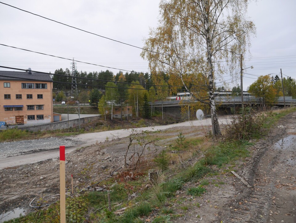 MYE HAR SKJEDD: Her på Trelasttomta er alle de gamle bygningene revet, og her skal det bygges boliger. MYE HAR SKJEDD: Her på Trelasttomta er alle de gamle bygningene revet, og her skal det bygges boliger.