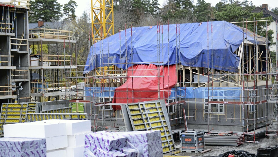 SNART FERDIG: Det er ikke lenge til denne byggeplassen er omgjort til blokker med leiligheter. Kolbotn Hage skal huse 121 leiligheter. SNART FERDIG: Det er ikke lenge til denne byggeplassen er omgjort til blokker med leiligheter. Kolbotn Hage skal huse 121 leiligheter.
