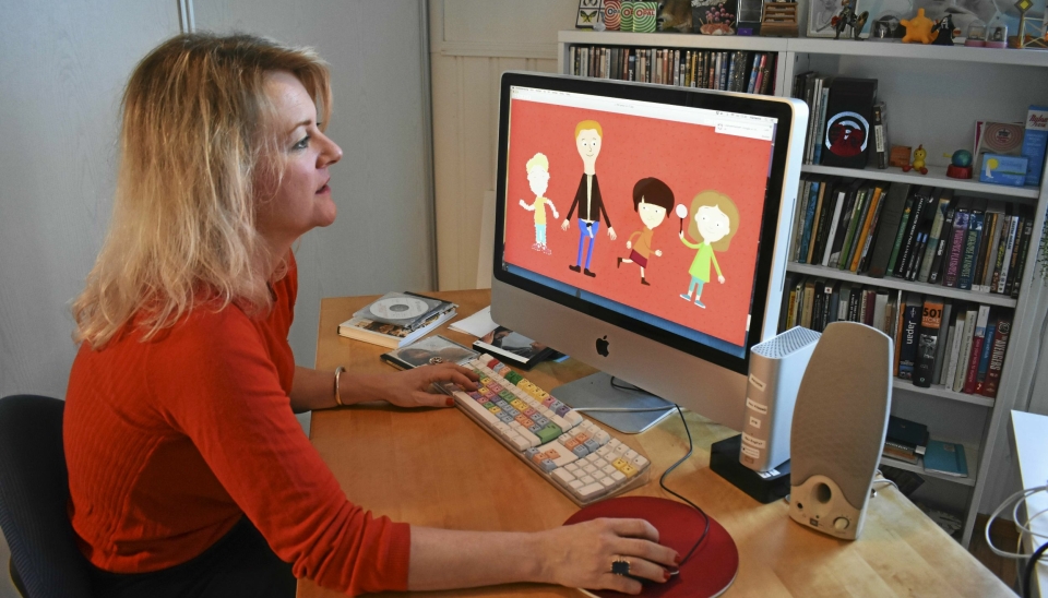 VIKTIGE FILMER: Marianne Müller fra Tårnåsen, en av to regissører bak animasjonsfilmene 'Kroppen min eier jeg', som ble vist på NRK Super 6.-8. november i forbindelse med kanalens temauke: overgrep. Filmene er også nominert til 'Prix Jeunesse'.