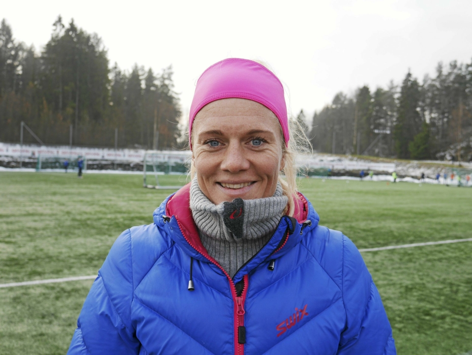 FOTBALLDRONNING: Mesteparten av sin aktive karriere har Solveig Gulbrandsen (38) spilt på Kolbotn.